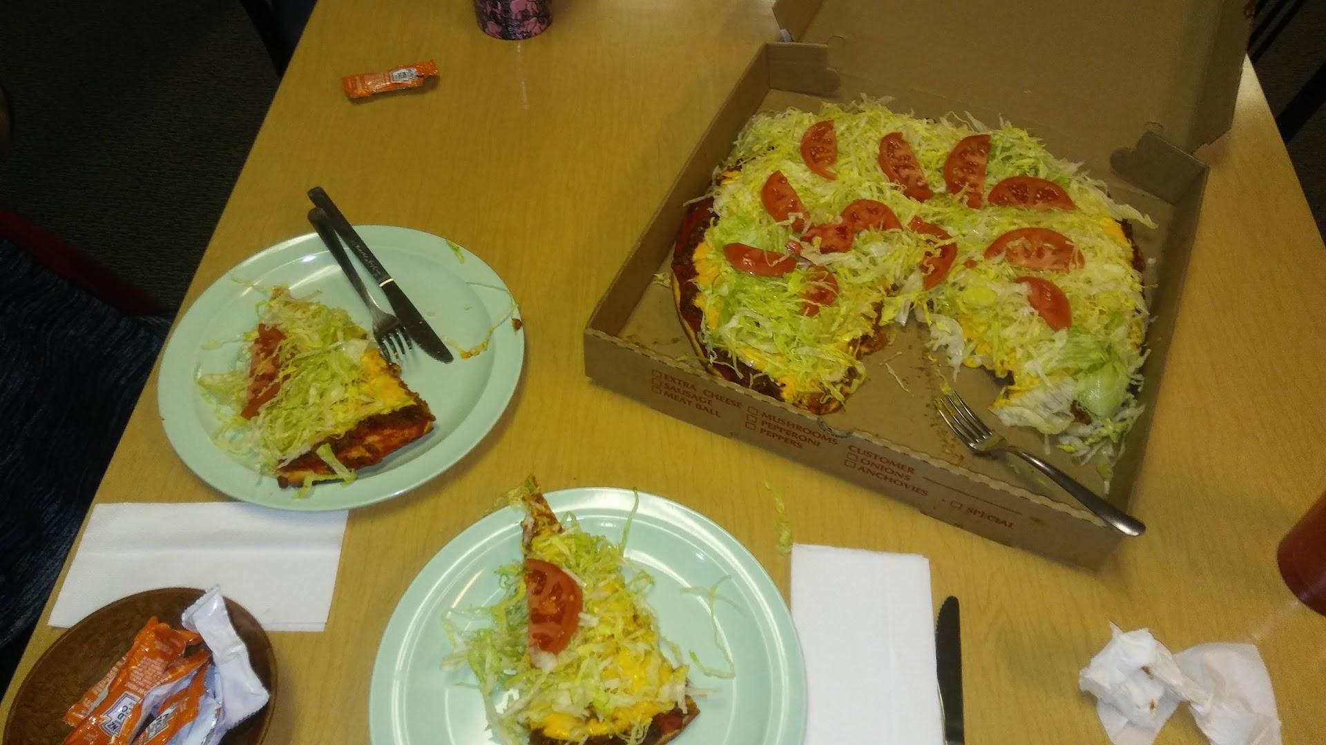 Shooting Star Pizza Shop Menu